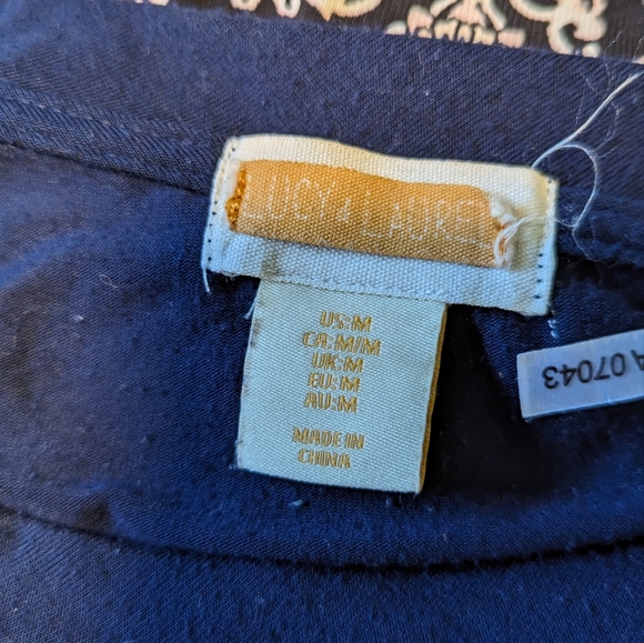 Lucy & Laurel Beaded Flamingo Slouchy T-Shirt - Picture 3 of 4